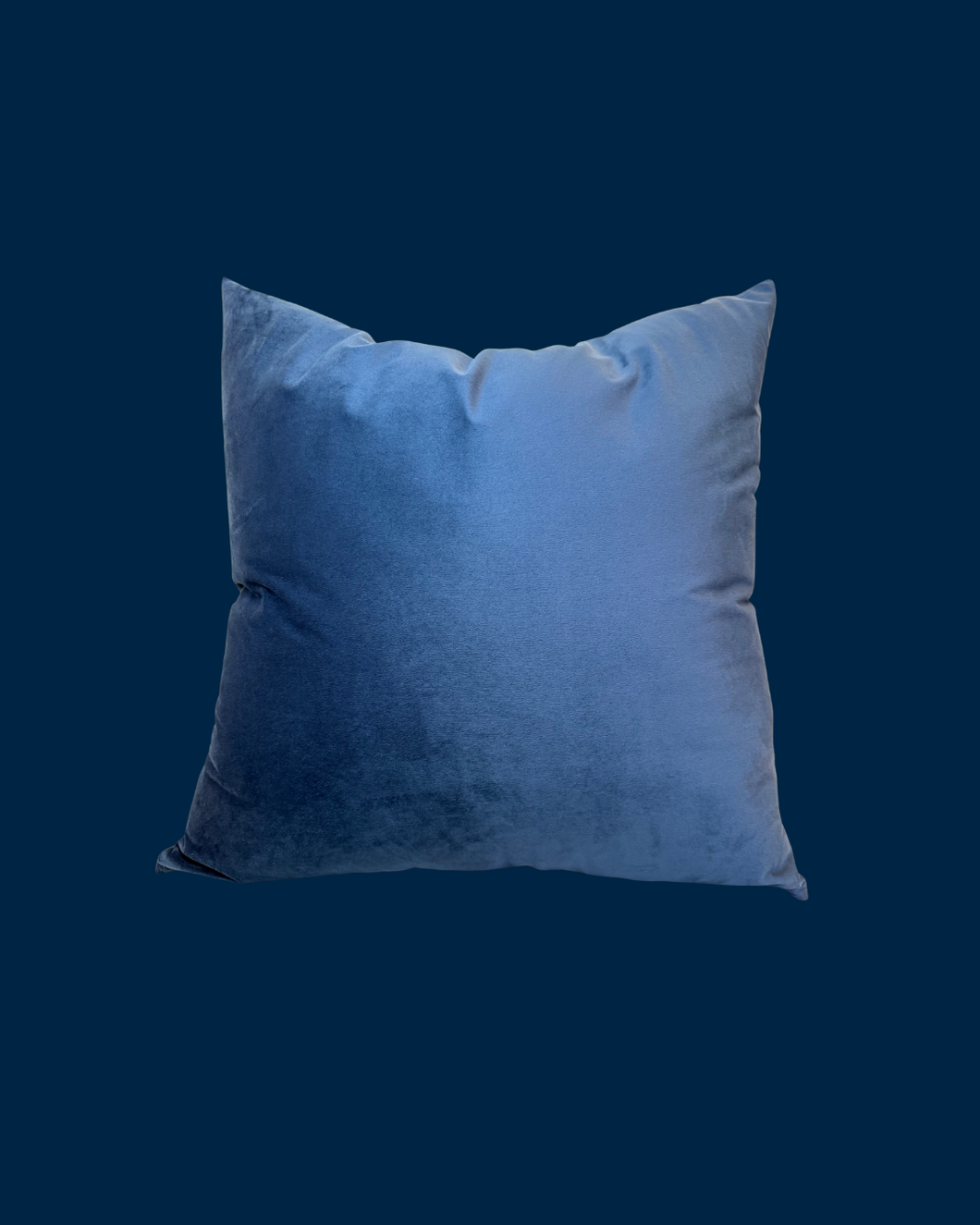 Cojín Terciopelo Azul Rey
