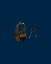 Cargar imagen en el visor de la galería, Candado metal.

