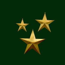 Cargar imagen en el visor de la galería, Set Estrellas Metal
