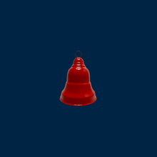 Cargar imagen en el visor de la galería, Campana Metal Roja
