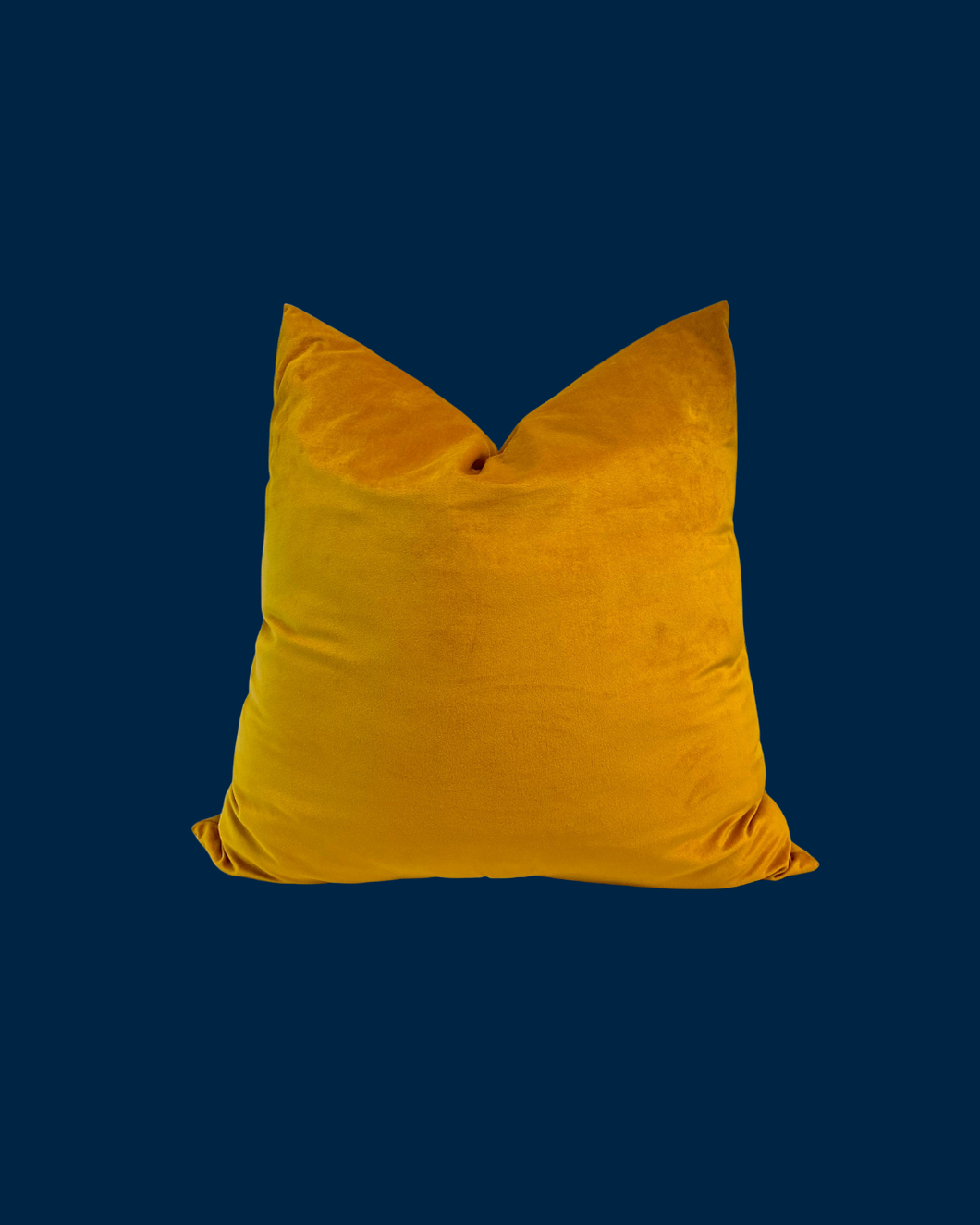 Cojín Terciopelo Amarillo Mostaza